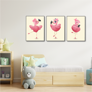 MAGIC FRAME SET - FLAMINGOS